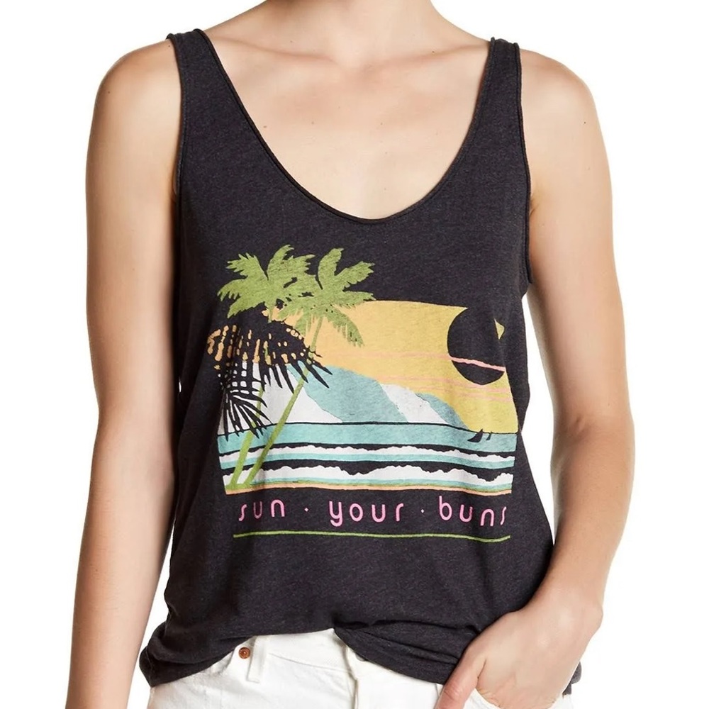 Junk Food Sun Your Buns Tank Top